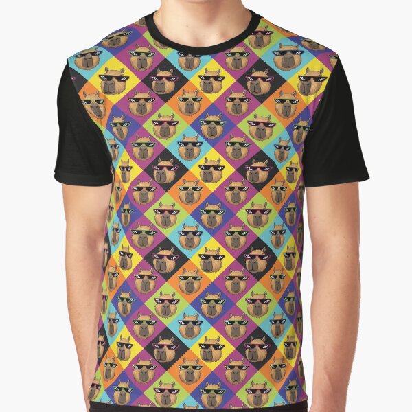 Deal Sunglasses Capybara Pattern T-Shirts, Hoodie, Sweatshirt
