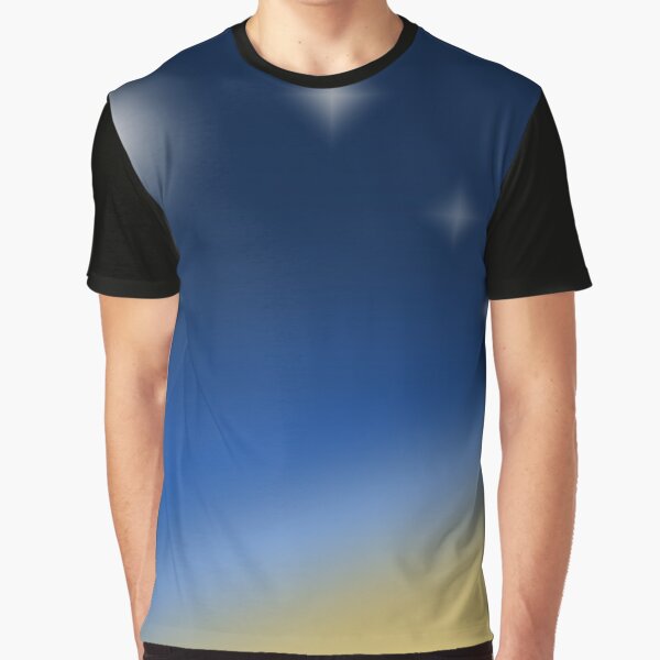 Minimalist Gradient night beach landscape by MrJean T-Shirts, Hoodie, Sweatshirt | BlankRebels.com (Image 1)