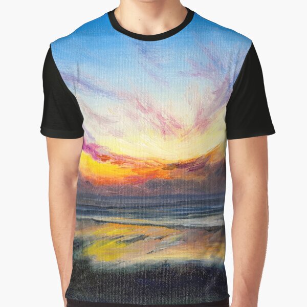 Tranquil Sunset by Steph Moraca T-Shirts, Hoodie, Sweatshirt | BlankRebels.com (Image 1)
