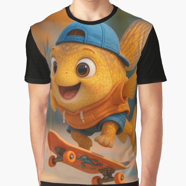 Skater Molly Fish by Sillytoe T-Shirts, Hoodie, Sweatshirt | BlankRebels.com (Image 1)