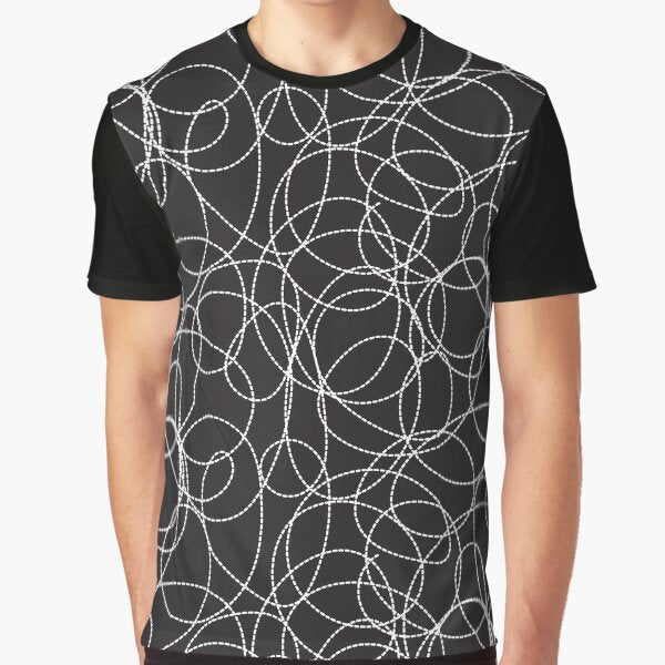 Hand-drawn Black and White Scribble Pattern by PosterpartyCo T-Shirts, Hoodie, Sweatshirt | BlankRebels.com (Image 1)
