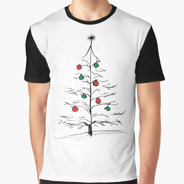 Christmas Tree Sketch by MaryFiore T-Shirts, Hoodie, Sweatshirt | BlankRebels.com (Image 1)