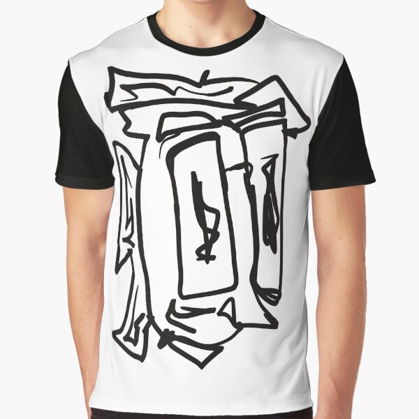 Abstract Weird Style Faces Collection #1 by Patryk Lopatko T-Shirts, Hoodie, Sweatshirt | BlankRebels.com (Image 1)
