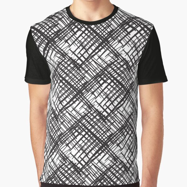 Hand-drawn Black and White Cosmic Pattern by PosterpartyCo T-Shirts, Hoodie, Sweatshirt | BlankRebels.com (Image 1)
