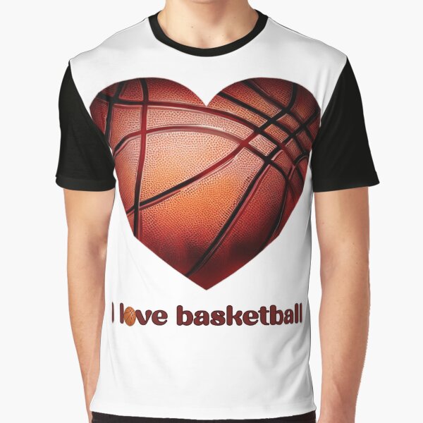 I love basketball by Art Intelligence T-Shirts, Hoodie, Sweatshirt | BlankRebels.com (Image 1)