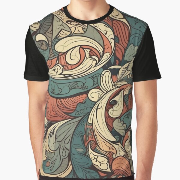 Classical Floral Pattern by MoodMedley T-Shirts, Hoodie, Sweatshirt | BlankRebels.com (Image 1)