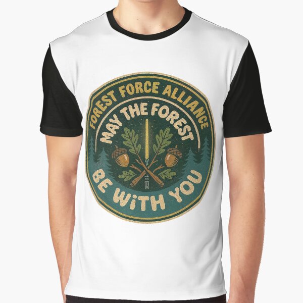 May The Forest Be With You by graphic-genie T-Shirts, Hoodie, Sweatshirt | BlankRebels.com (Image 1)