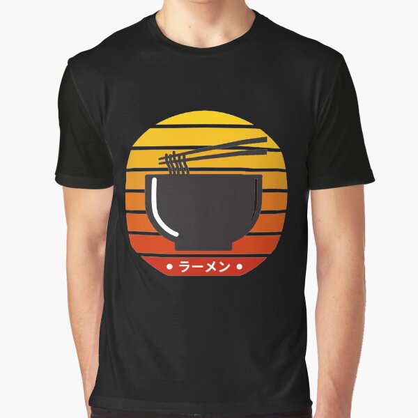 ramen noodles bowl kanji by Bizarro23 T-Shirts, Hoodie, Sweatshirt | BlankRebels.com (Image 1)