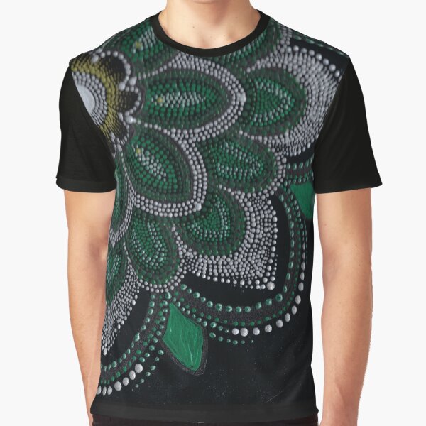 Peaceful Green and silver Maandala by ElexisND T-Shirts, Hoodie, Sweatshirt | BlankRebels.com (Image 1)