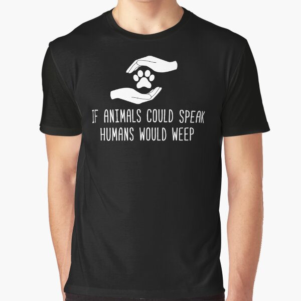 Womens If Animals Could Speak Stop Abuse Anti Animal Cruelty V-Neck graphic by jakehughes2015 T-Shirts, Hoodie,... (Image 1)