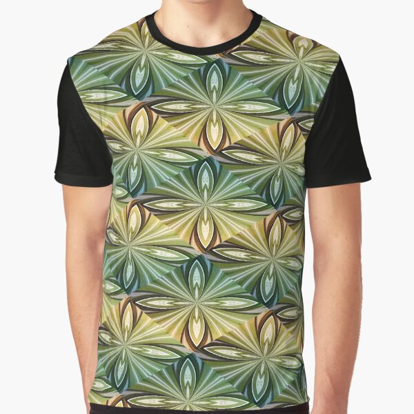Yellow and Green Floral Pattern by Lynn  Marie Sharp T-Shirts, Hoodie, Sweatshirt | BlankRebels.com (Image 1)