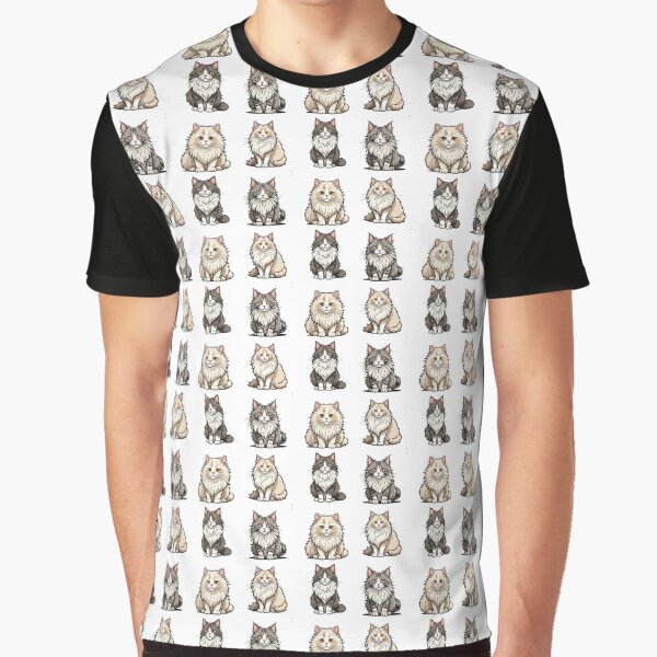 Norwegian Forest Cats by TheAnimalZ00 T-Shirts, Hoodie, Sweatshirt | BlankRebels.com (Image 1)