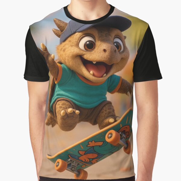 Skater Meiolania by Sillytoe T-Shirts, Hoodie, Sweatshirt | BlankRebels.com (Image 1)