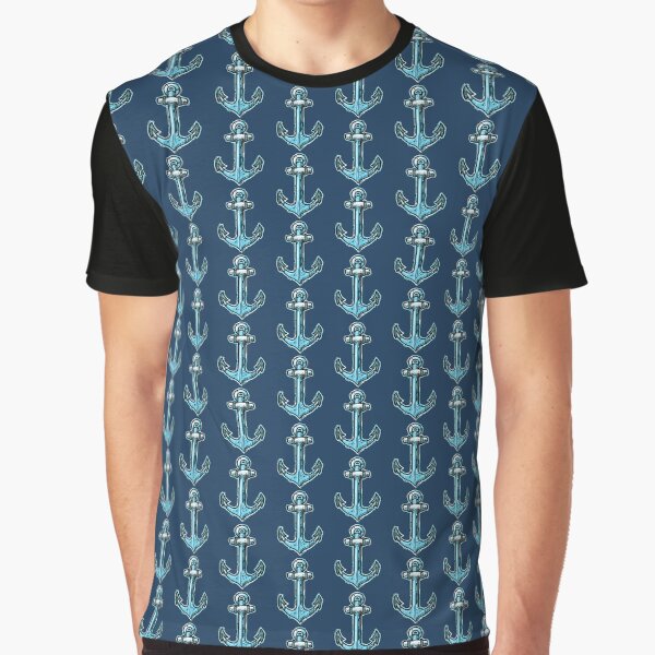 Blue anchor sailor tattoo style by weilertsen T-Shirts, Hoodie, Sweatshirt | BlankRebels.com (Image 1)