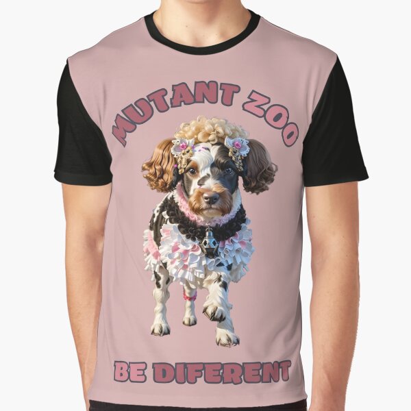 Mutant Animal combination between a cow and a French poodle Girl Fashion by Carlos Gudino T-Shirts, Hoodie,... (Image 1)