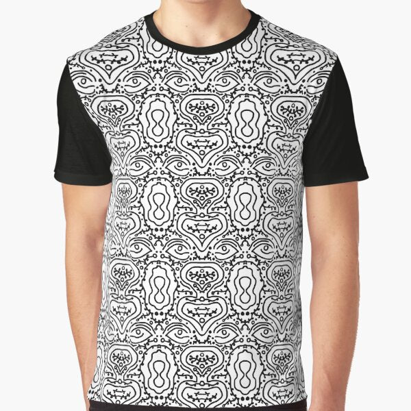 Abstract Art Trippy Black and White Lines by Exploring Insight with Sami Brittany T-Shirts, Hoodie, Sweatshirt (Image 1)