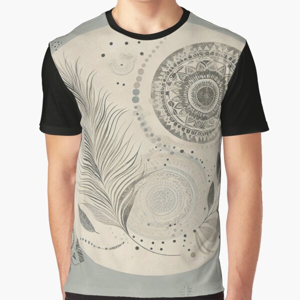 Boho Abstract Background - 24 by Acabee T-Shirts, Hoodie, Sweatshirt | BlankRebels.com (Image 1)