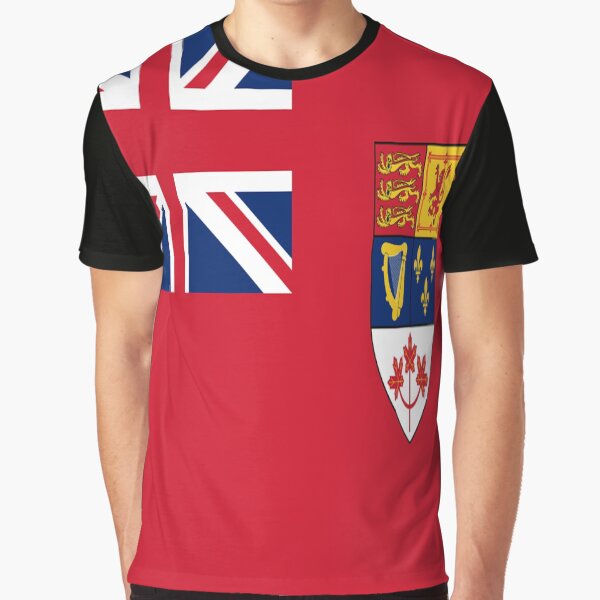 British Dominion Of Canada Flag by ArtHistoryPrint T-Shirts, Hoodie, Sweatshirt | BlankRebels.com (Image 1)