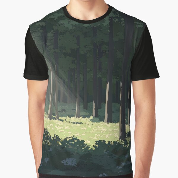 Forest | Anime style by ComicsFactory T-Shirts, Hoodie, Sweatshirt | BlankRebels.com (Image 1)