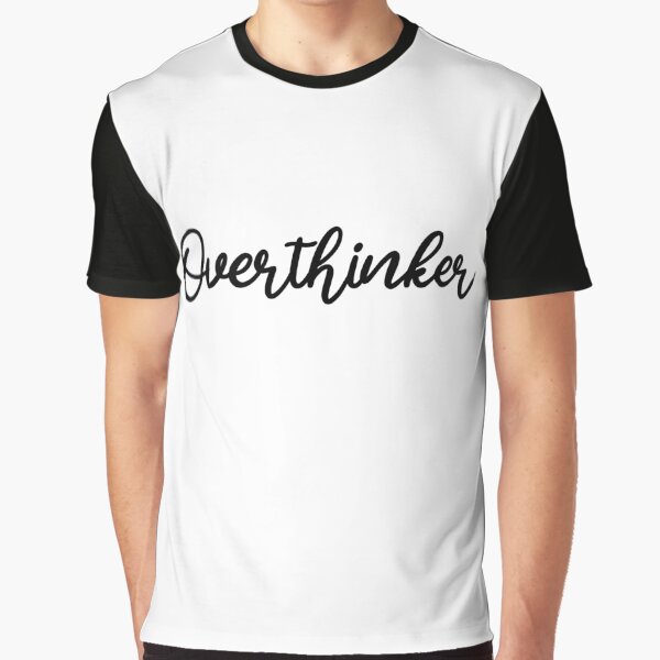 Overthinker Aesthetic Sticker by Medical Musings T-Shirts, Hoodie, Sweatshirt | BlankRebels.com (Image 1)