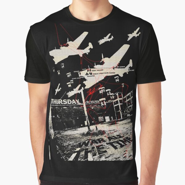 Thursday Band War All The Time by artworkbyvivian T-Shirts, Hoodie, Sweatshirt | BlankRebels.com (Image 1)