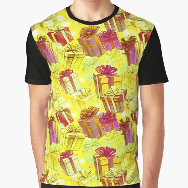 Gold Glitter Christmas Gifts | Matching Family Presents Outfit by PinkGoddessLove T-Shirts, Hoodie, Sweatshirt (Image 1)