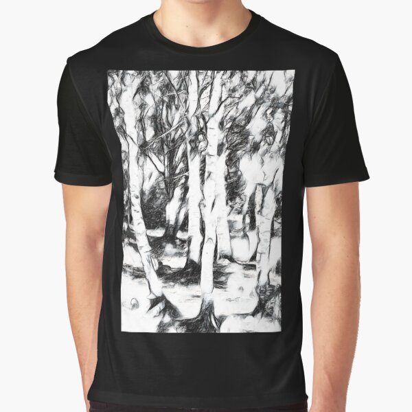 birch forrest by kattilako T-Shirts, Hoodie, Sweatshirt | BlankRebels.com (Image 1)