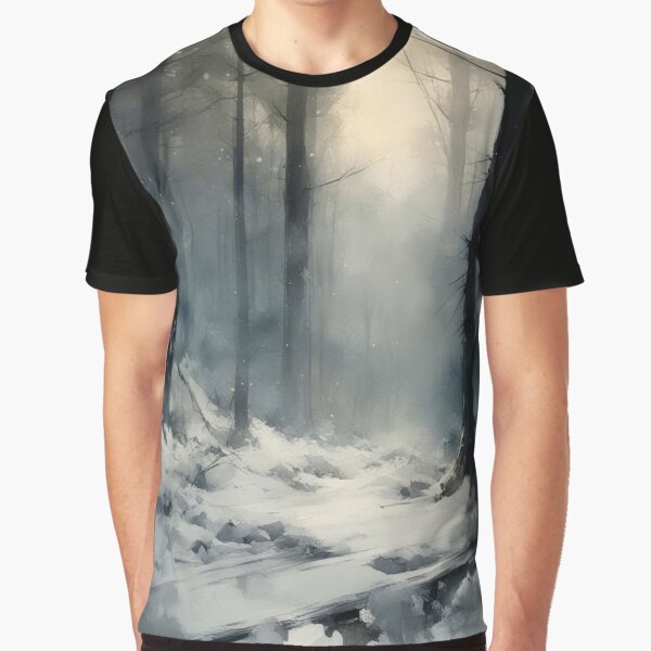 Whimsical Winter Forest by cr6zym1nd T-Shirts, Hoodie, Sweatshirt | BlankRebels.com (Image 1)