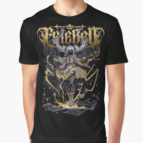 Black Heavy Metal Magician Girl by browerhnmatt T-Shirts, Hoodie, Sweatshirt | BlankRebels.com (Image 1)