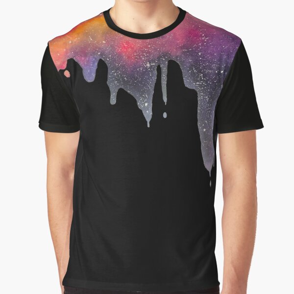 Watercolor Melting Galaxy by Dstack404 T-Shirts, Hoodie, Sweatshirt | BlankRebels.com (Image 1)