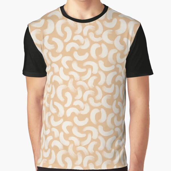 Boho gouache brush strokes in sand beige by Illustrated by Nat T-Shirts, Hoodie, Sweatshirt | BlankRebels.com (Image 1)