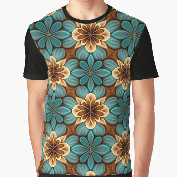 Floral Pattern by Haldor-Hawke T-Shirts, Hoodie, Sweatshirt | BlankRebels.com (Image 1)