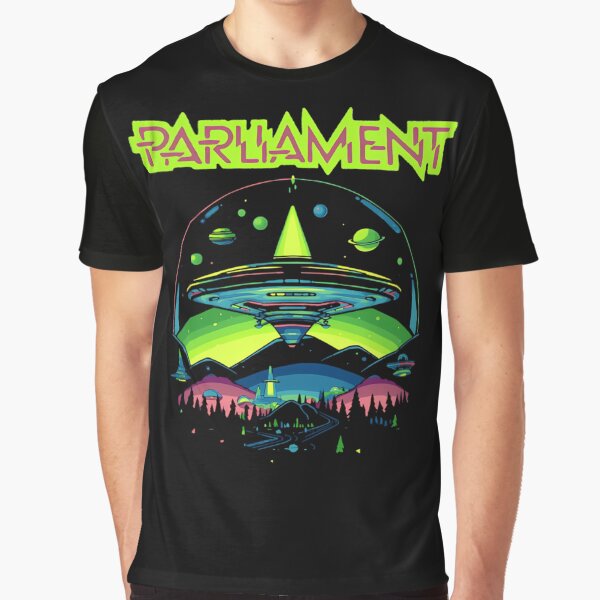 Parliament Funkadelics Retro Mothership U.F.O Rock Funk Throwback by AbbelSwords