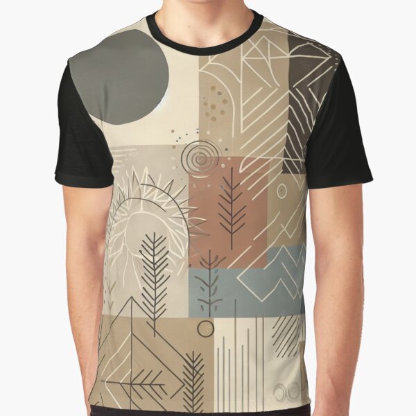 Boho Abstract Background - 27 by Acabee T-Shirts, Hoodie, Sweatshirt | BlankRebels.com (Image 1)