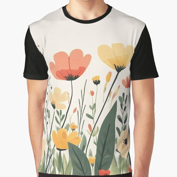 Vibrant Flower Palette by GinngerB T-Shirts, Hoodie, Sweatshirt | BlankRebels.com (Image 1)