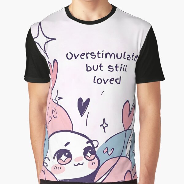 Overstimulated : Wholesome Neurodivergent Valentine Art for ADHD & Autism" by MukuMint T-Shirts, Hoodie, Sweatshirt (Image 1)