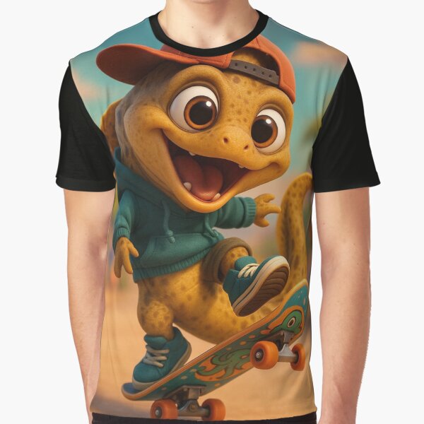 Skater Moray Eel by Sillytoe T-Shirts, Hoodie, Sweatshirt | BlankRebels.com (Image 1)