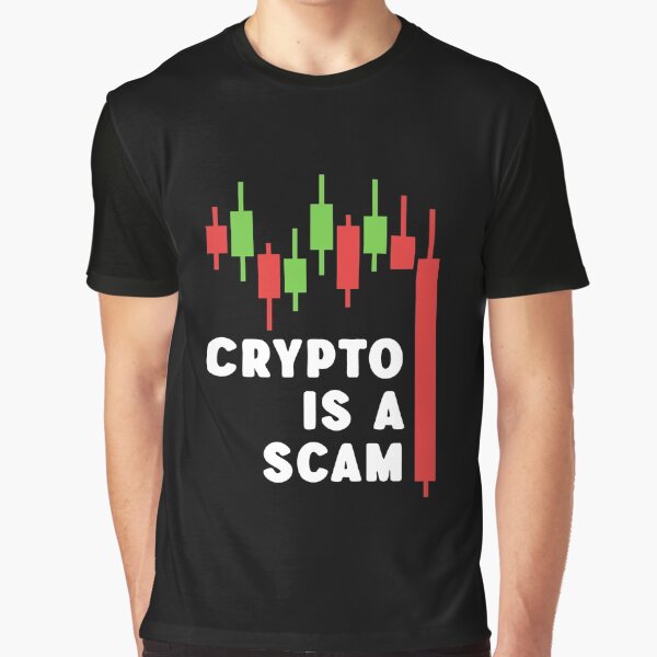 Crypto is a Scam - Humor Design by venomousvector T-Shirts, Hoodie, Sweatshirt | BlankRebels.com (Image 1)