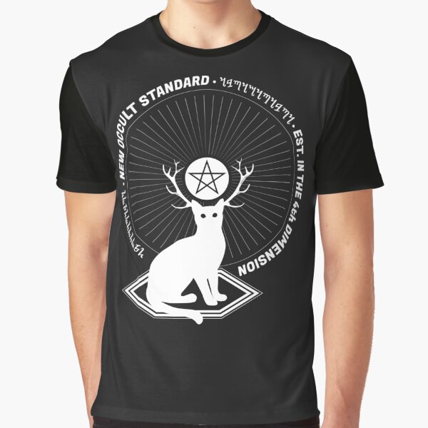 Familiar Cat _ Antlers _ Abracadabra _ New Occult Standard by XoDiZ T-Shirts, Hoodie, Sweatshirt | BlankRebels.com (Image 1)