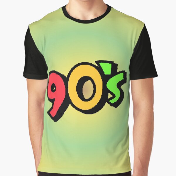 90s Retro Green Design – Vintage Nineties Aesthetic for Stickers and Accessories by AstronautMerch T-Shirts,... (Image 1)