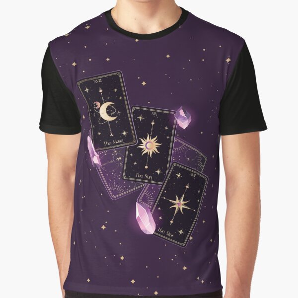 Tarot | The Sun, The Moon & The Star by CarolesDemunno T-Shirts, Hoodie, Sweatshirt | BlankRebels.com (Image 1)