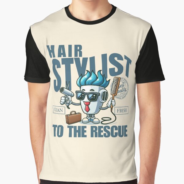 Hair stylist to the rescue by Peerless-Prime T-Shirts, Hoodie, Sweatshirt | BlankRebels.com (Image 1)