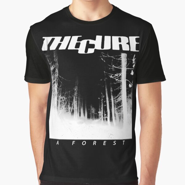 The Cure A Forest Dark Woods Band Graphic by wmpg-merch T-Shirts, Hoodie, Sweatshirt | BlankRebels.com (Image 1)