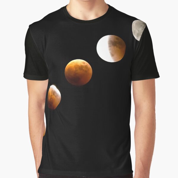 Total lunar eclipse moon phase by Pete Leong T-Shirts, Hoodie, Sweatshirt | BlankRebels.com (Image 1)