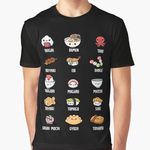 Kawaii Type Sushi Ramen Lover by BrennaEirlys T-Shirts, Hoodie, Sweatshirt | BlankRebels.com (Image 1)