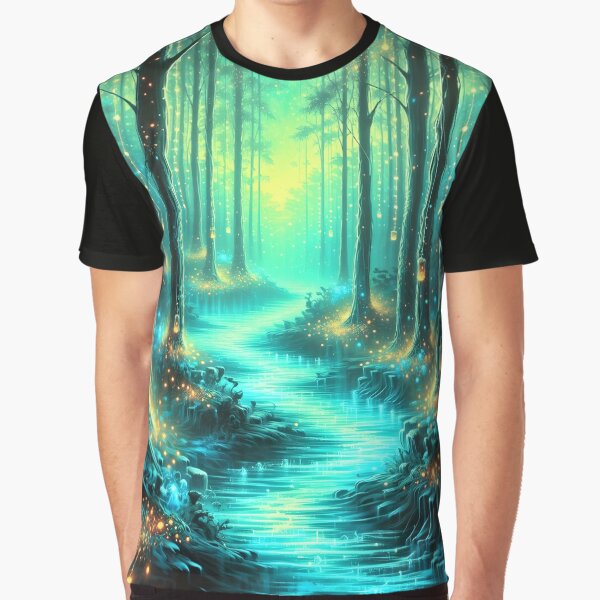 Ethereal Forest of Time by AnmitsuArt T-Shirts, Hoodie, Sweatshirt | BlankRebels.com (Image 1)