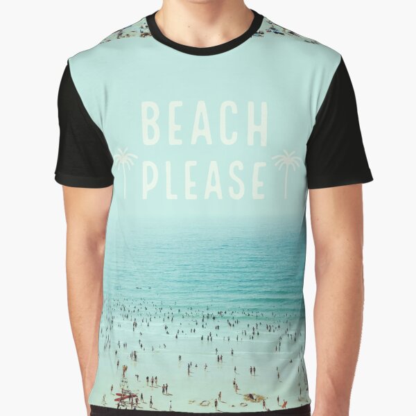 BEACH PLEASE - POSTER DESIGN - ART - MINIMALIST - DECORATION by Tropical Blood