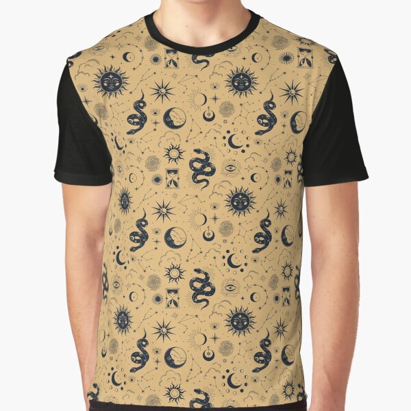 Celestial Snakes Sun and Moon Phases by JuliaPop T-Shirts, Hoodie, Sweatshirt | BlankRebels.com (Image 1)