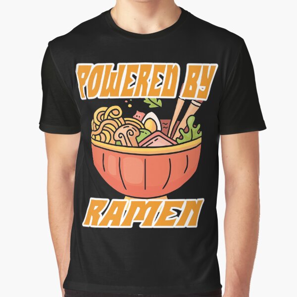 POWERED BY RAMEN NOODELS LOVERS FOODIES GIFT IDEA by justbejoker T-Shirts, Hoodie, Sweatshirt | BlankRebels.com (Image 1)
