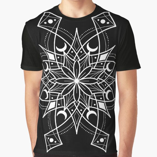 Mystical moon mandala by KillaKPH T-Shirts, Hoodie, Sweatshirt | BlankRebels.com (Image 1)